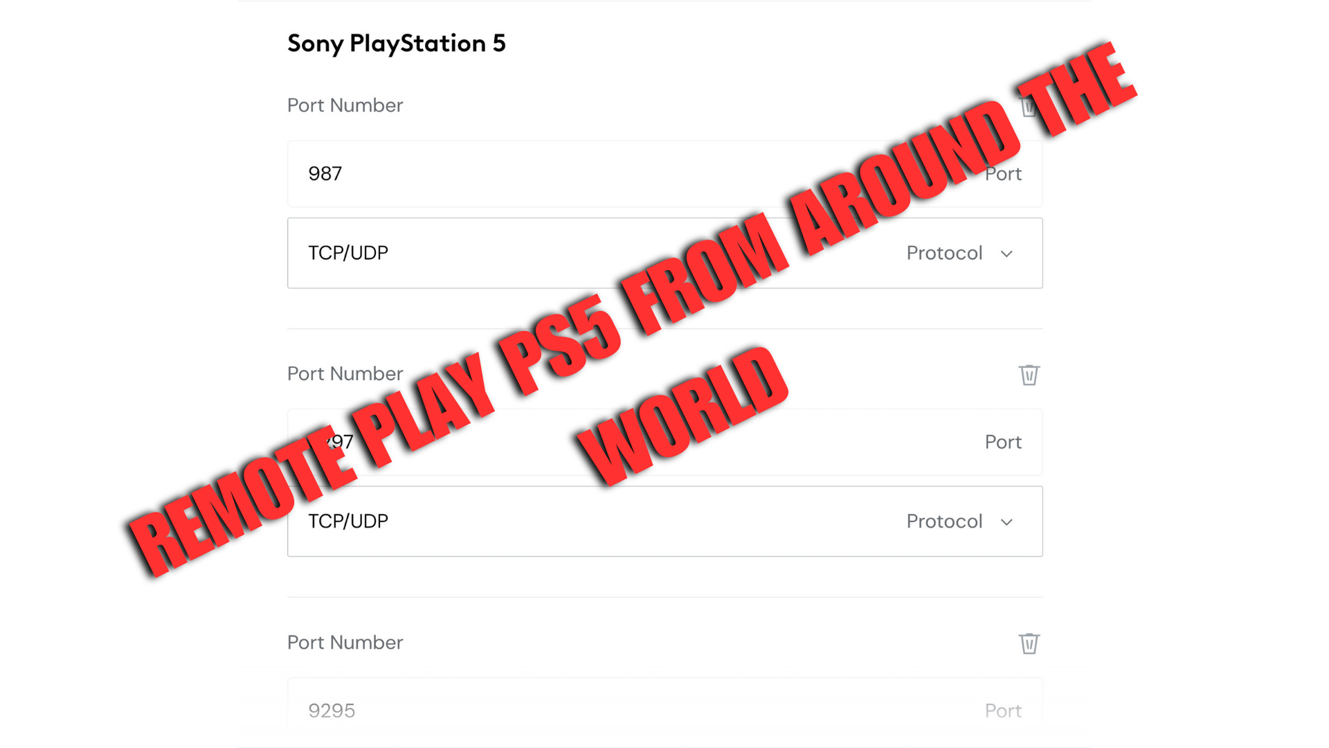 REMOTE PLAY PS5 FROM AROUND THE WORLD